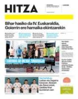 Goierriko Hitza - 2025ko maiatzak 14