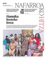 Nafarroako Hitza - 2025ko irailak 12