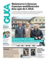 Urola Kostako Hitza - 2026ko maiatzak 1