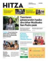 Goierriko Hitza - 2026ko ekainak 24