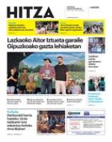 Goierriko Hitza - 2026ko irailak 8
